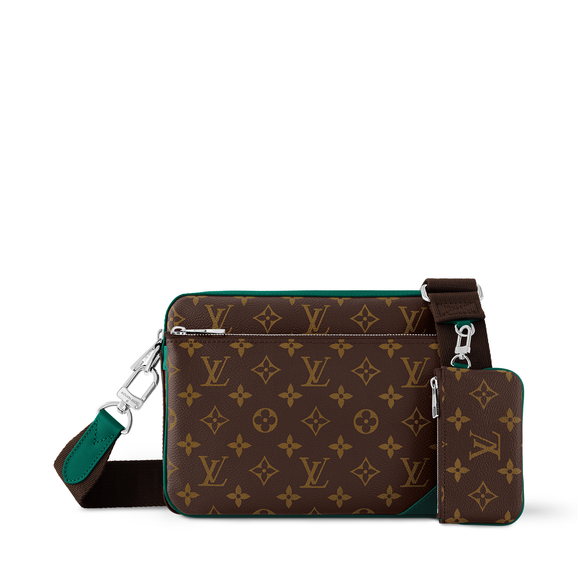 Trio Messenger Monogram Shadow Leather - Gifts for Babies | LOUIS